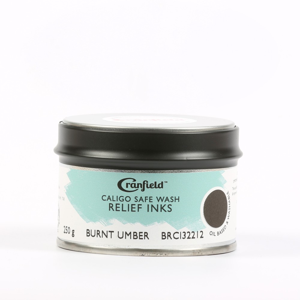 Tusz Caligo Safe Wash Relief - Cranfield - Burnt Umber 250 g
