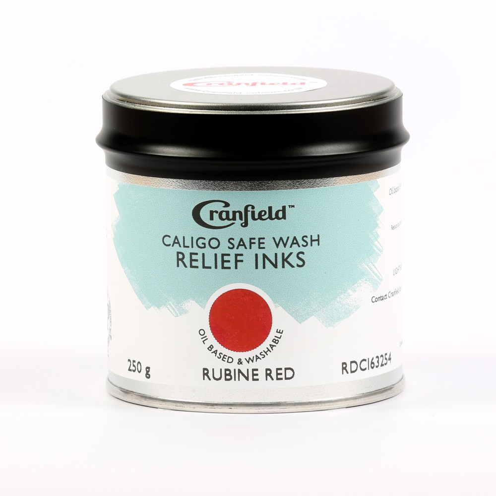 Tusz Caligo Safe Wash Relief - Cranfield - Rubine Red 250 g