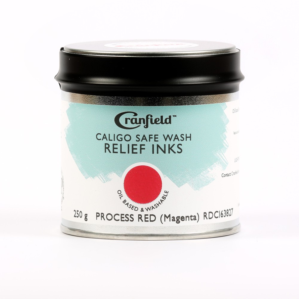 Caligo Safe Wash Relief - Cranfield - Process Red Magenta 250 g
