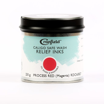 Caligo Safe Wash Relief - Cranfield - Process Red Magenta 250 g