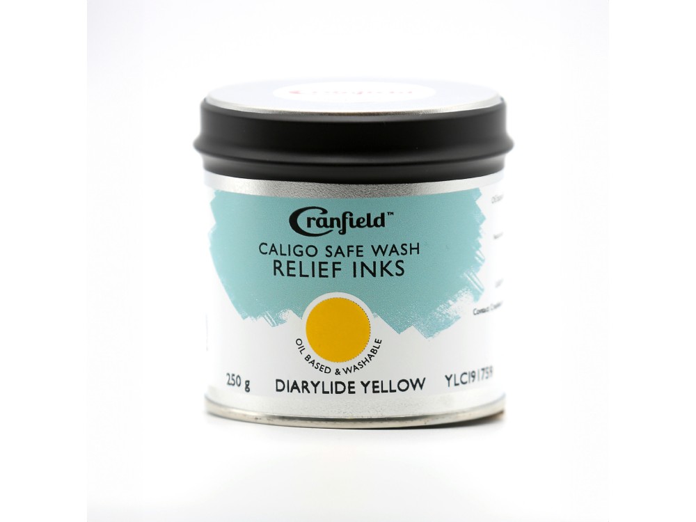 Tusz Caligo Safe Wash Relief - Cranfield - Diarylide Yellow 250 g