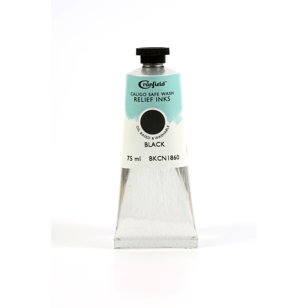 Tusz Caligo Safe Wash Relief - Cranfield - Black 75 ml
