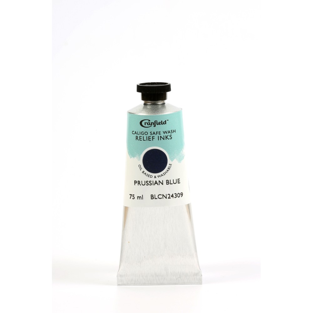 Tusz Caligo Safe Wash Relief - Cranfield - Prussian Blue 75 ml