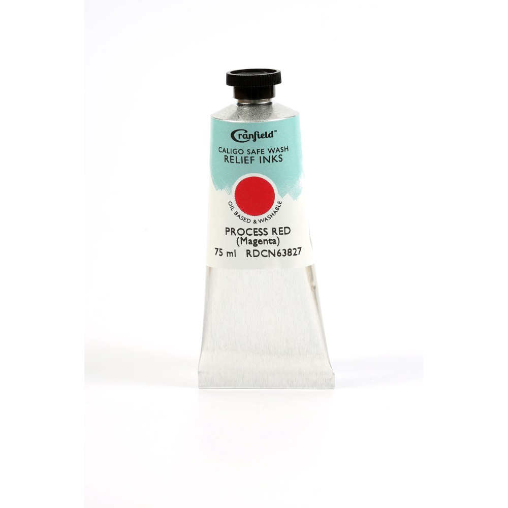 Tusz Caligo Safe Wash Relief - Cranfield - Process Red Magenta 75 ml