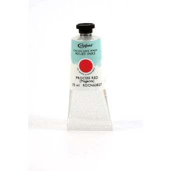 Tusz Caligo Safe Wash Relief - Cranfield - Process Red Magenta 75 ml