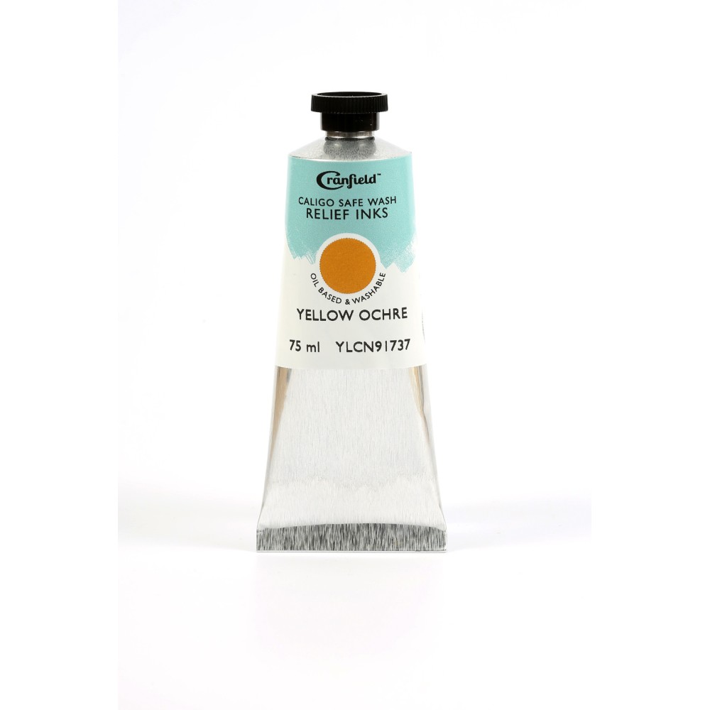 Tusz Caligo Safe Wash Relief - Cranfield - Yellow Ochre 75 ml