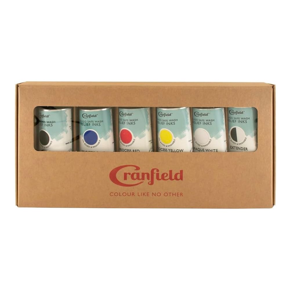 Zestaw tuszów Caligo Safe Wash Relief - Cranfield - 6 x 75 ml