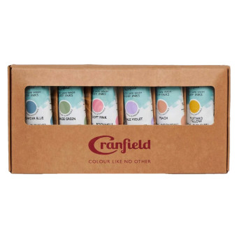 Set of Caligo Safe Wash Relief inks - Cranfield - Shades 6 x 75 ml