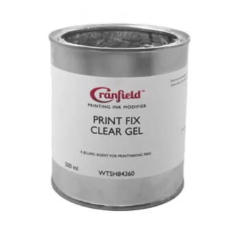 Print Fix Clear Gel medium - Cranfield - 500 ml