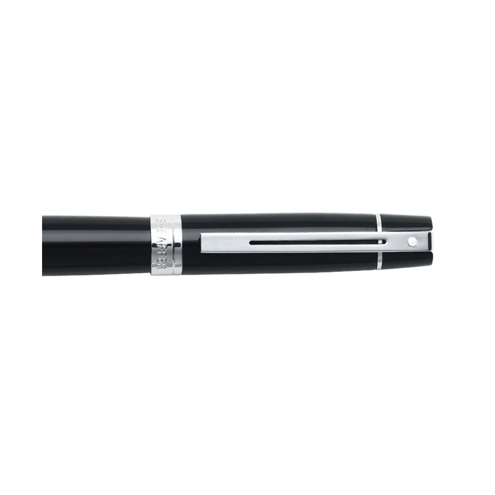 Pióro wieczne 300 - Sheaffer - Black Chrome Trim F