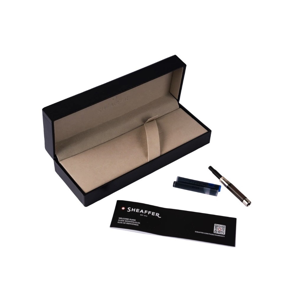 Pióro wieczne 300 - Sheaffer - Black Gold Trim F