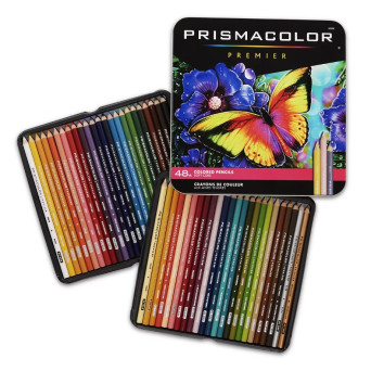 Zestaw kredek Premier Soft Core - Prismacolor - 48 kolorów