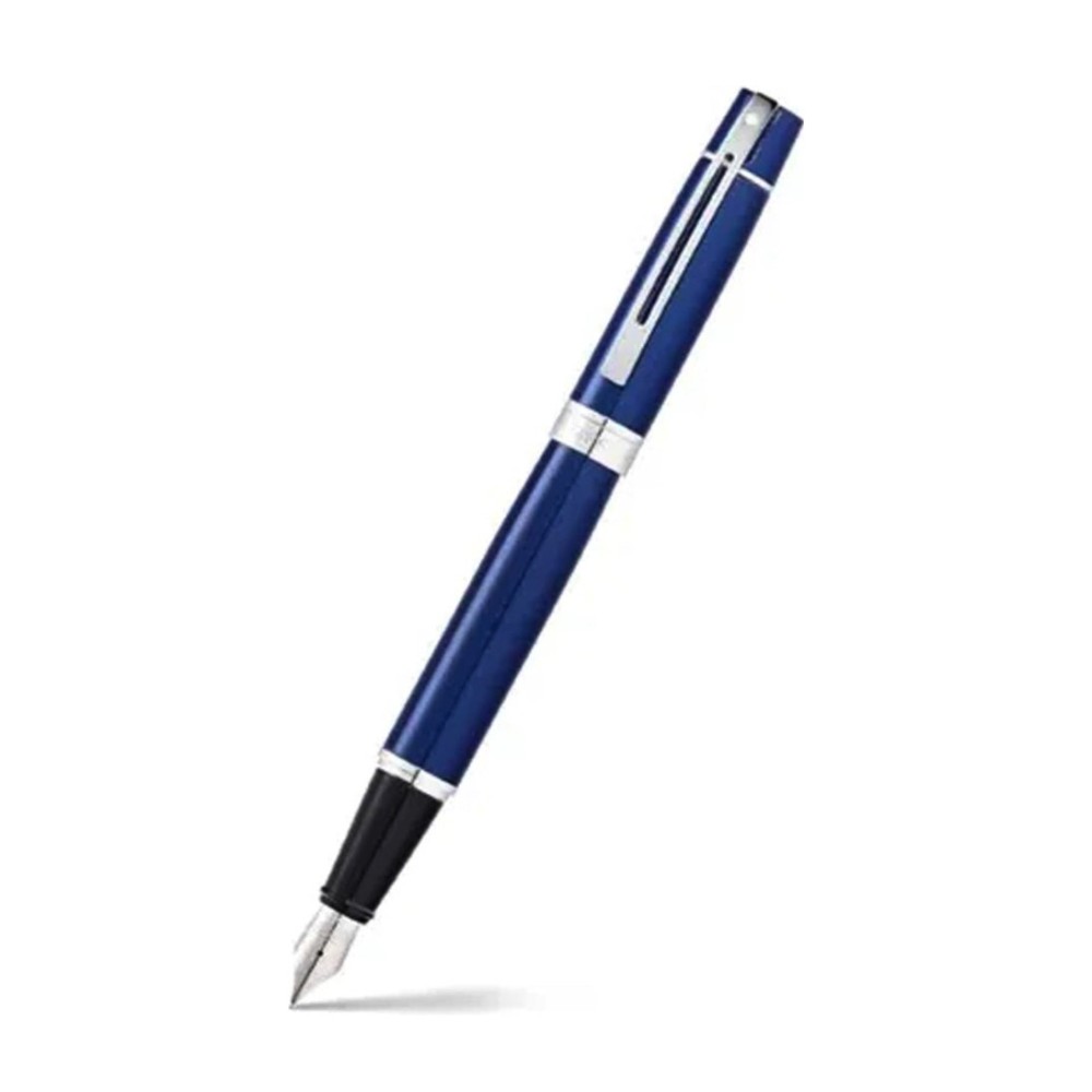 Pióro wieczne 300 - Sheaffer - Blue Chrome Trim F