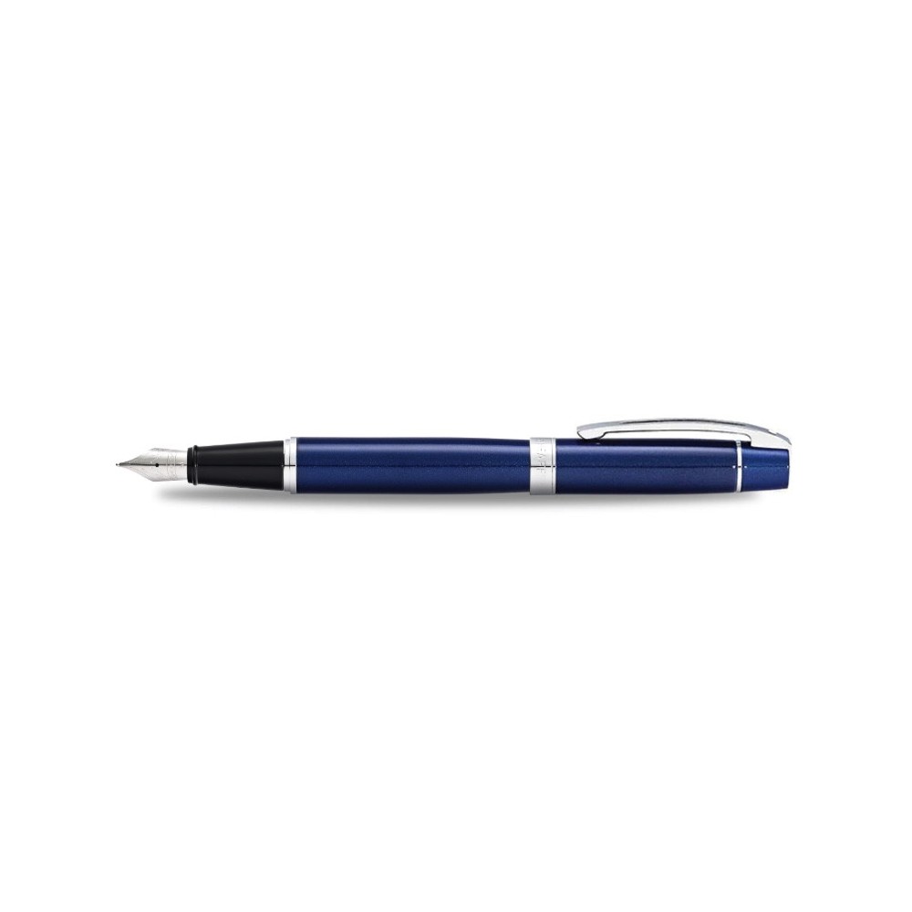 Pióro wieczne 300 - Sheaffer - Blue Chrome Trim F