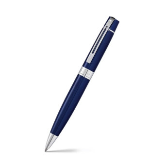 Ballpoint pen 300 - Sheaffer - Blue Chrome Trims