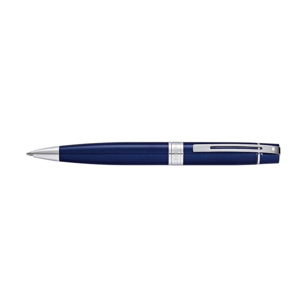 Ballpoint pen 300 - Sheaffer - Blue Chrome Trims