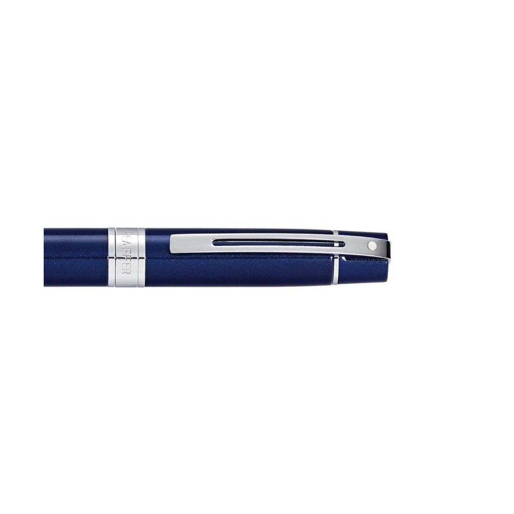 Ballpoint pen 300 - Sheaffer - Blue Chrome Trims
