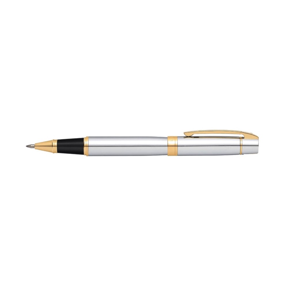 Pióro kulkowe 300 - Sheaffer - Bright Chrome Gold Trim