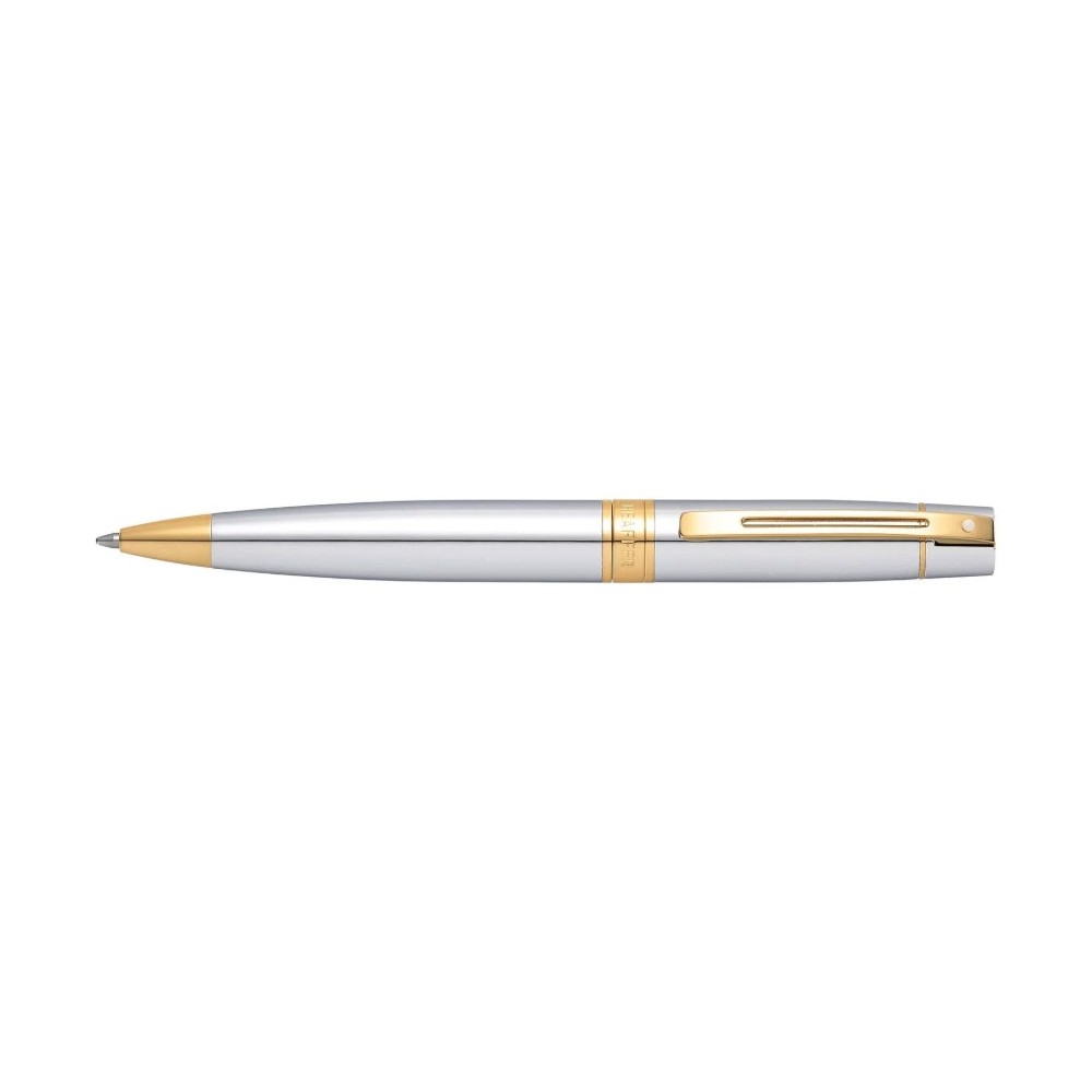 Długopis 300 - Sheaffer - Bright Chrome Gold Trim