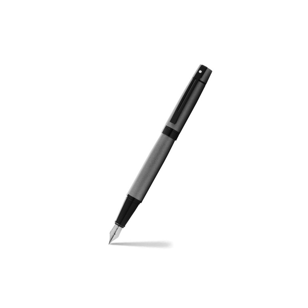 Fountain pen 300 - Sheaffer - Matte Gray Black Trims F