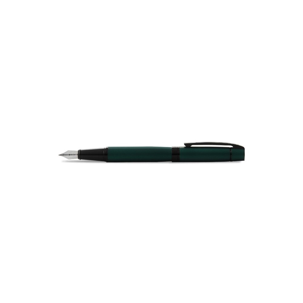 Fountain pen 300 - Sheaffer - Matte Green Black Trims F