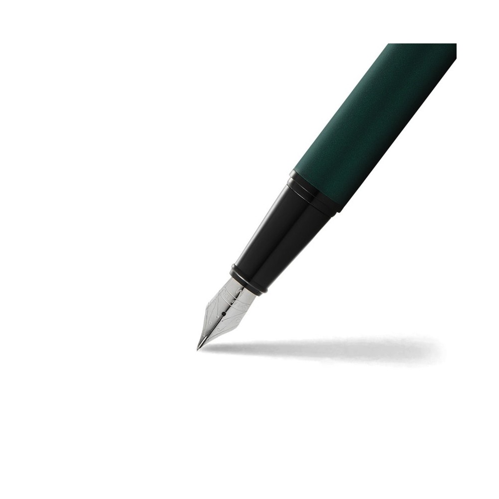 Fountain pen 300 - Sheaffer - Matte Green Black Trims F