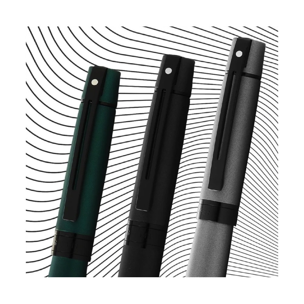 Fountain pen 300 - Sheaffer - Matte Green Black Trims F