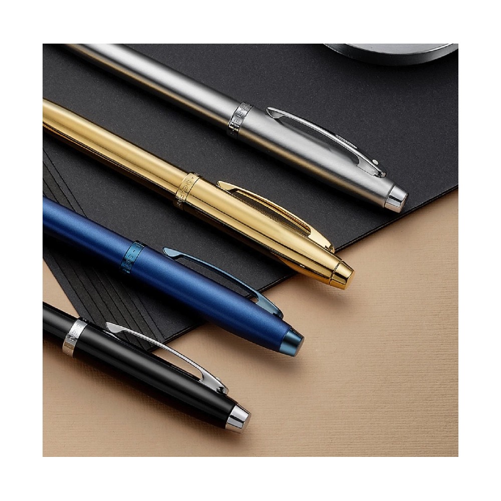 Fountain pen 100 - Sheaffer - Brushed Chrome F