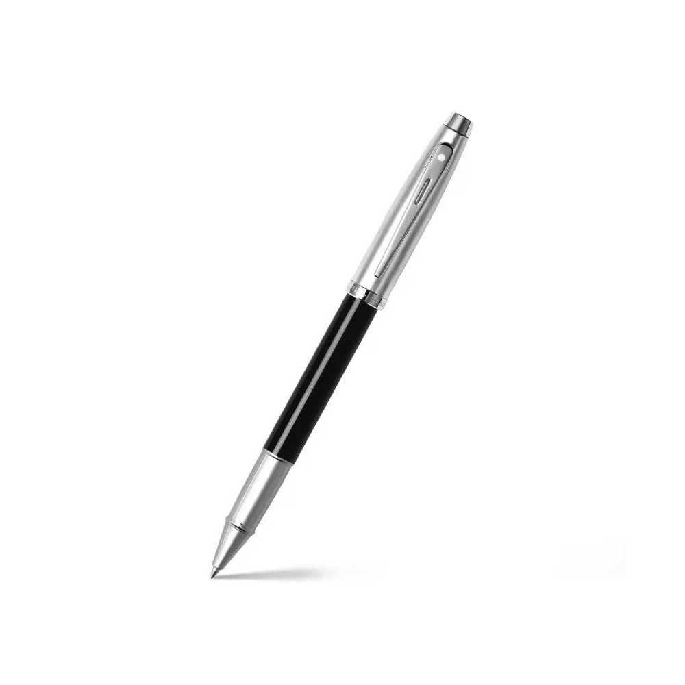 Pióro kulkowe 100 - Sheaffer - Black and Chrome