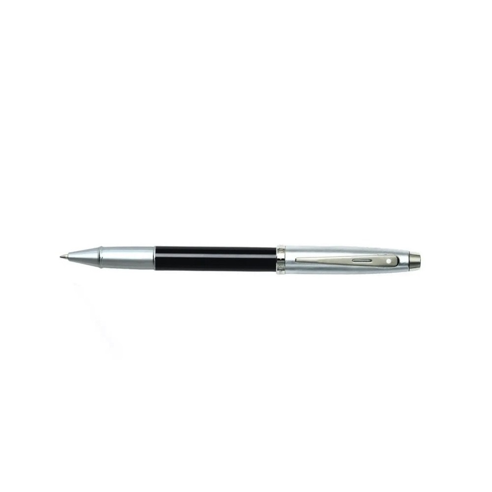 Pióro kulkowe 100 - Sheaffer - Black and Chrome
