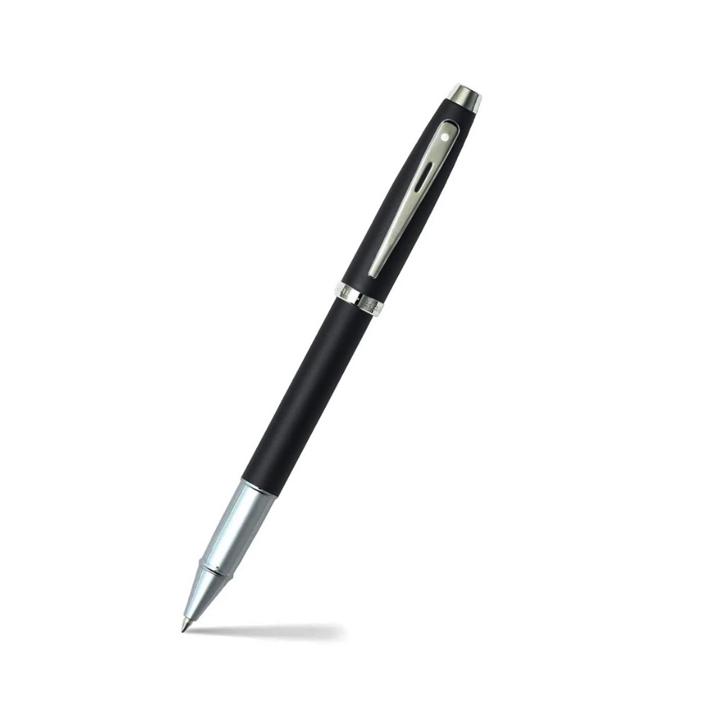 Pióro kulkowe 100 - Sheaffer - Matte Black and Chrome