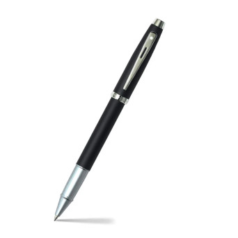 Pióro kulkowe 100 - Sheaffer - Matte Black and Chrome