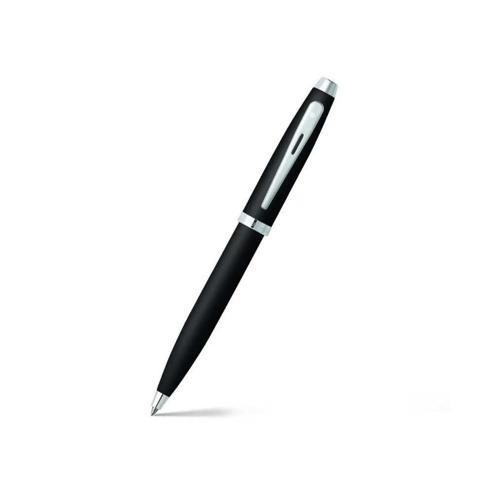 Ballpoint pen 100 - Sheaffer - Matte Black and Chrome
