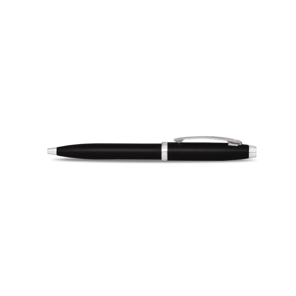 Długopis 100 - Sheaffer - Matte Black and Chrome