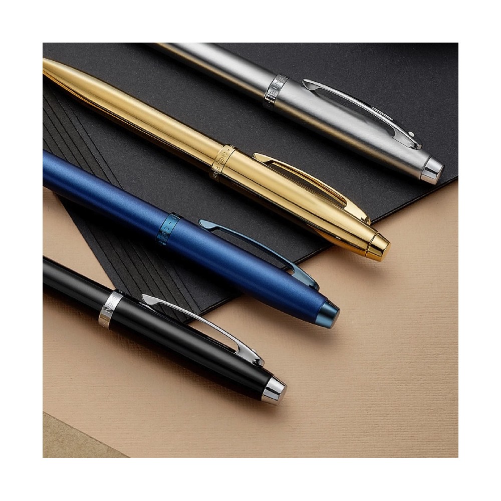 Pióro kulkowe 100 - Sheaffer - Black Chrome Trim