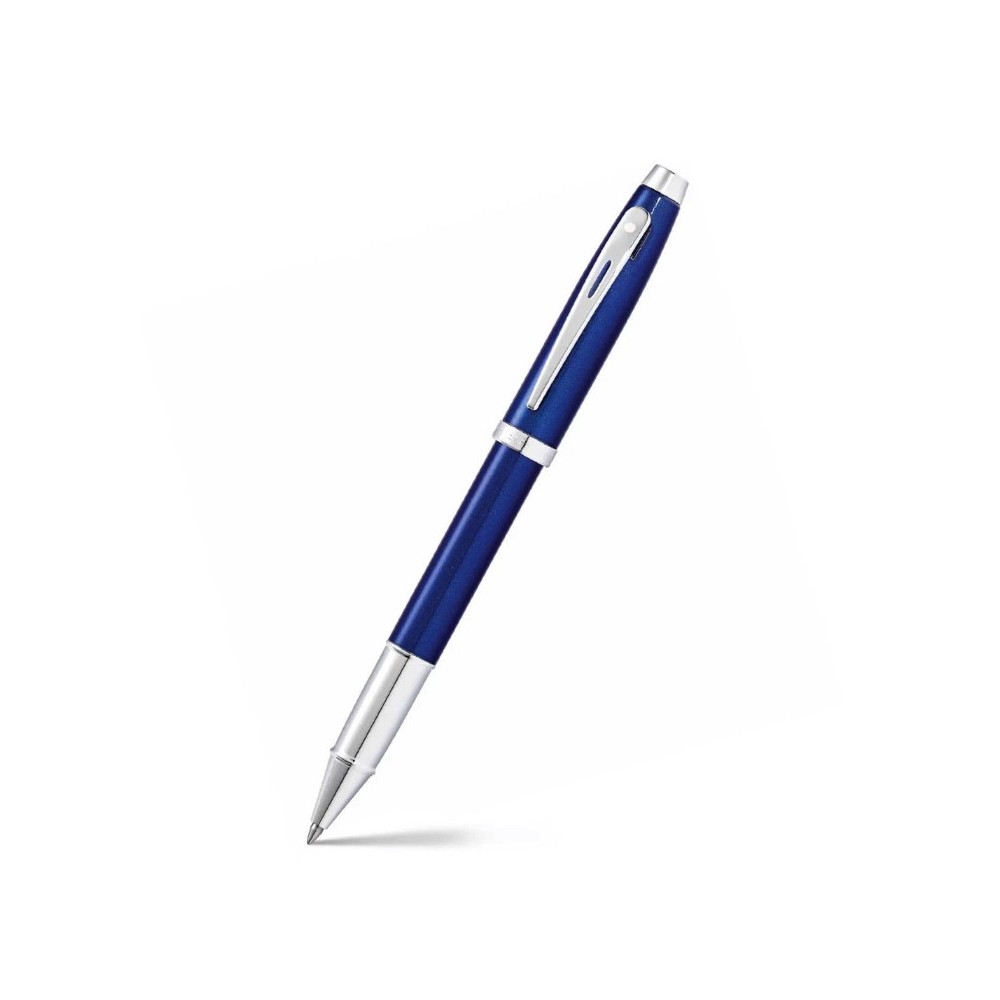 Rollerball pen 100 - Sheaffer - Blue Chrome Trims