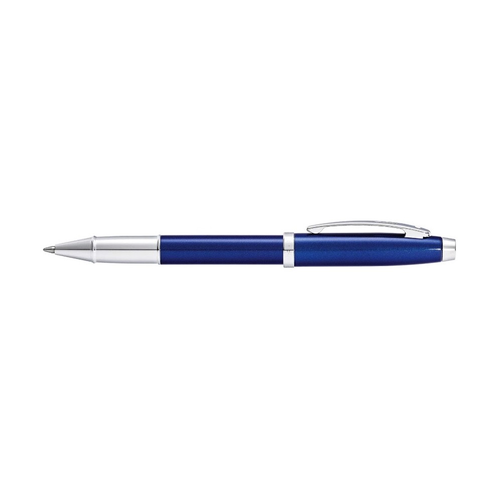 Rollerball pen 100 - Sheaffer - Blue Chrome Trims