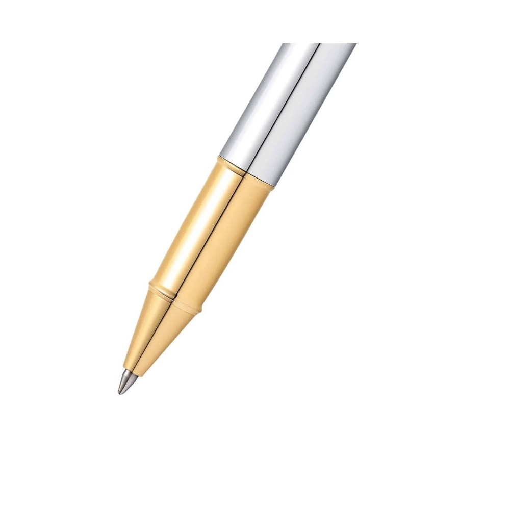Rollerball pen 100 - Sheaffer - Chrome Gold Trims