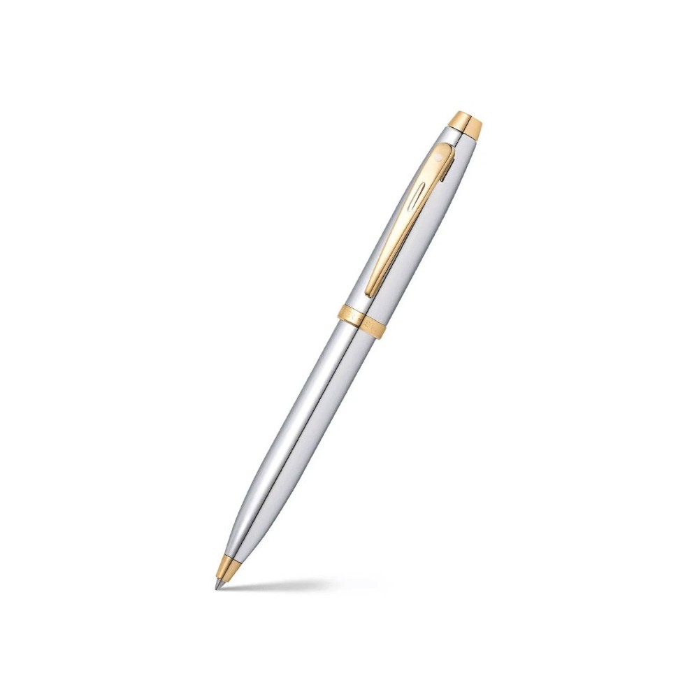 Długopis 100 - Sheaffer - Chrome Gold Trim