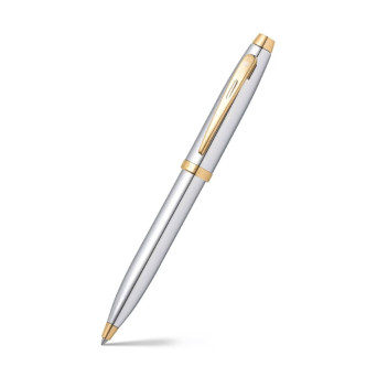 Długopis 100 - Sheaffer - Chrome Gold Trim
