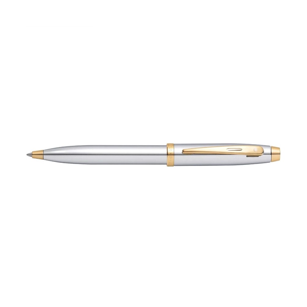 Ballpoint pen 100 - Sheaffer - Chrome Gold Trims