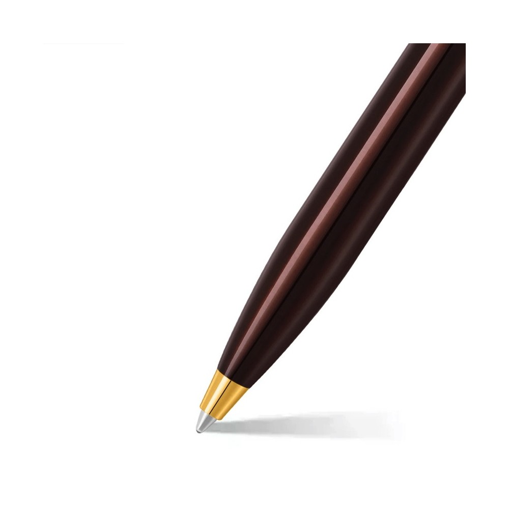 Ballpoint pen 100 - Sheaffer - Coffee Brown Gold Trims