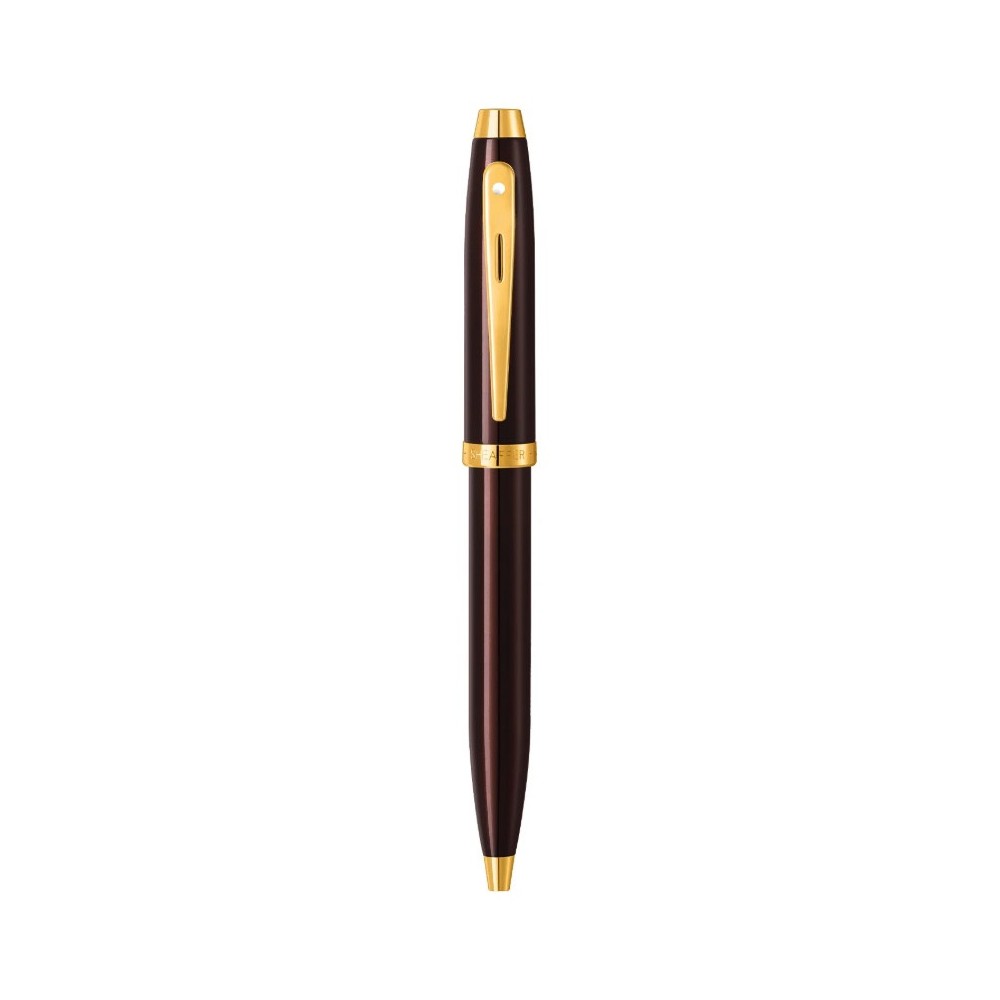 Długopis 100 - Sheaffer - Coffee Brown Gold Trim