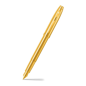 Pióro wieczne 100 - Sheaffer - Glossy Gold F