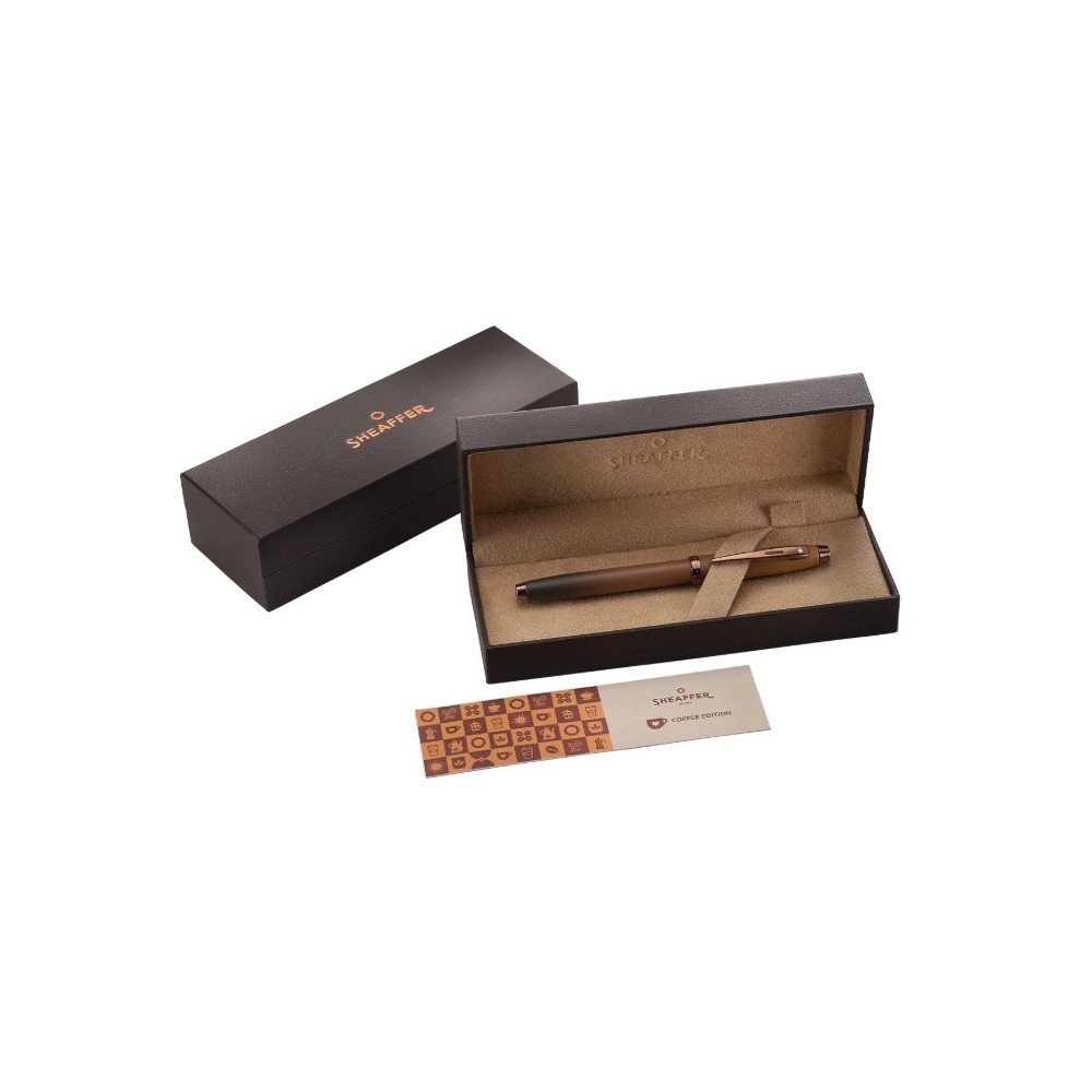 Pióro wieczne 100 Coffee Edition - Sheaffer - Matt Brown F