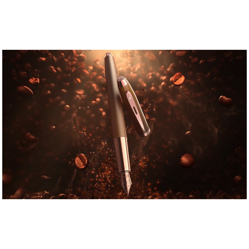 Fountain pen 100 Coffee Edition - Sheaffer - Matt Brown F