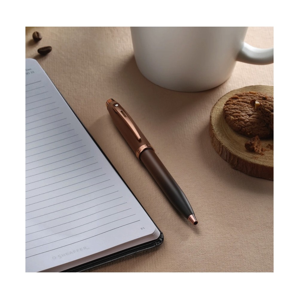 Ballpoint pen 100 Coffee Edition - Sheaffer - Matte Brown
