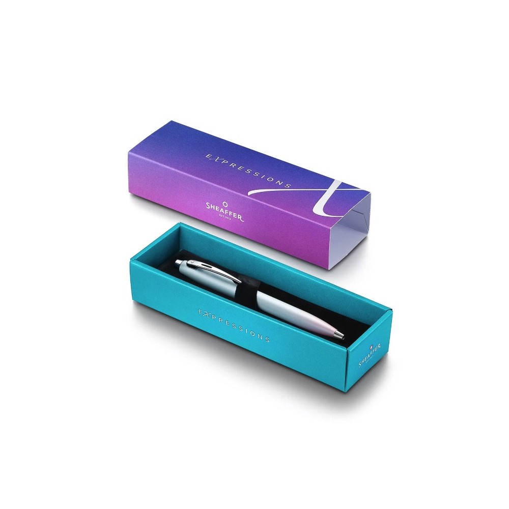Ballpoint pen 100 Expressions - Sheaffer - Blue and Pink
