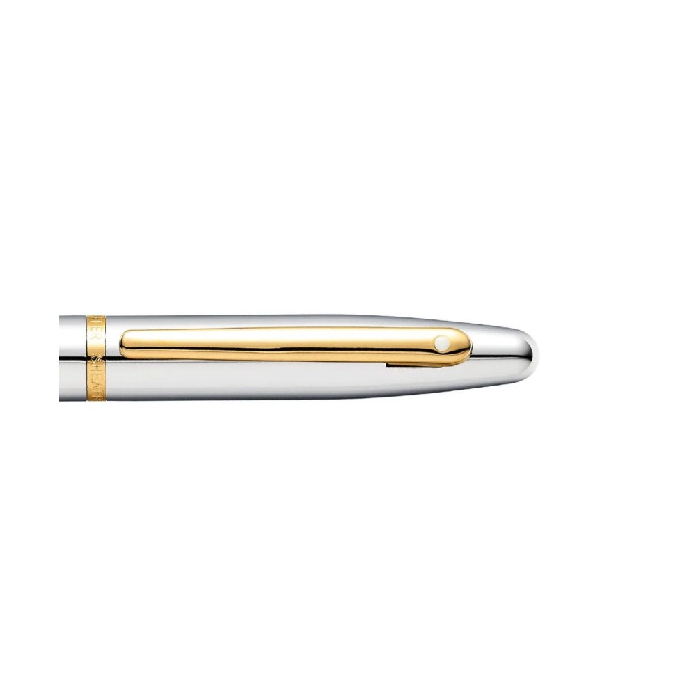 Pióro wieczne VFM - Sheaffer - Polished Chrome Gold Trim M