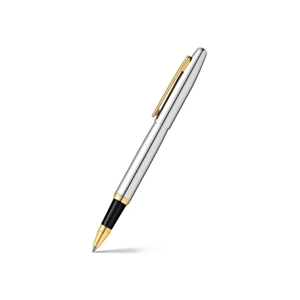 Pióro kulkowe VFM - Sheaffer - Polished Chrome Gold Trim